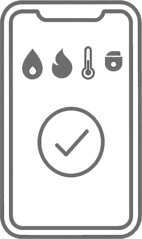 Connect via app